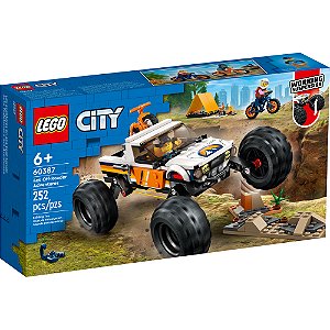 Lego City Off Roader 4x4 De Aventuras 60387 252pcs