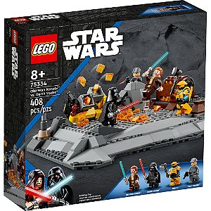 Lego Star Wars Obi Wan Kenobi Contra Darth Vader 75334 408pc