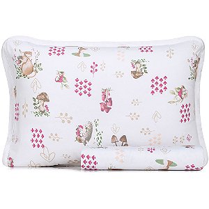 Jogo de Cama Altenburg Mushroom Malha 2 Pcs Solteiro Branco