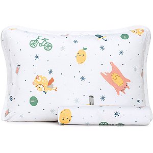 Jogo de Cama Altenburg Universe Malha 2 Pcs Solteiro Branco