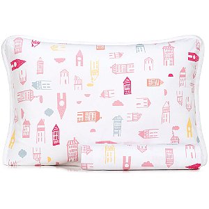 Jogo de Cama Altenburg City Malha 2 Peças Solteiro Branco