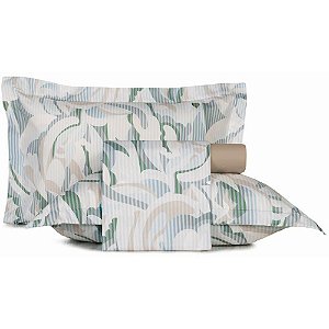 Jogo de Cama Altenburg Revival TA 4 Peças Casal Bege