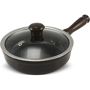 Frigideira de Ceramica Ceraflame Duo 20cm 1200ml Marrom