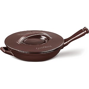 Frigideira de Ceramica Ceraflame Duo Plus 28cm 2L Marrom