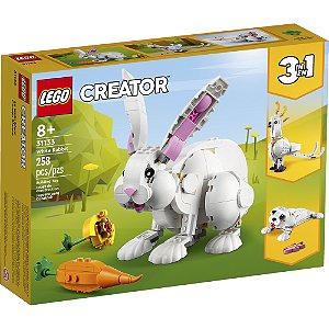 Lego Creator Coelho Branco 31133 258pcs