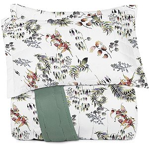 Jogo de Colcha Altenburg Vivid Green TA 3 Peças Queen Verde