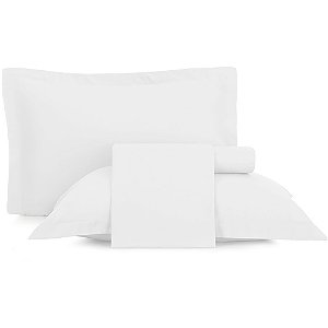 Jogo de Cama Altenburg TA 4 Peças Casal Branco