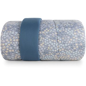 Edredom Altenburg Bubble TA Queen Azul