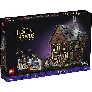 Lego Ideas Disney Abracadabra Chalé Irmãs Sanderson 21341