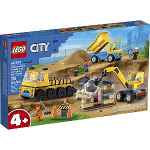 Lego City Caminhões e Bola de Demolição 60391 235pcs