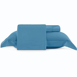 Jogo de Cama Altenburg Four Season TA 3 Peças Solteiro Azul