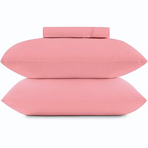 Jogo de Cama Altenburg Four Season TA 3 Peças Queen Rosa