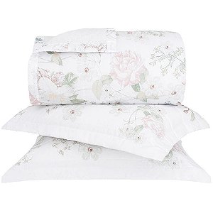 Jogo de Colcha Buddemeyer Hedera 3 Peças Queen Branco