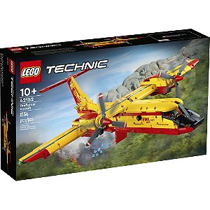 Lego Technic Avião de Combate ao Fogo 42152 com 1134pcs