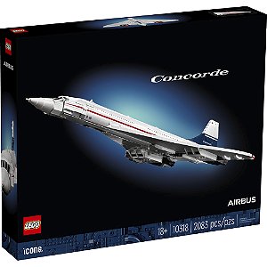 Lego Icons Concorde 10318 com 2083pcs