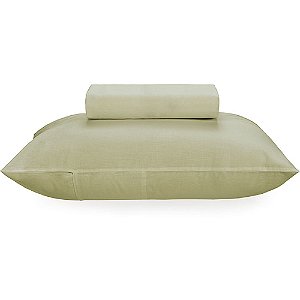 Jogo de Cama Karsten Matiza 160 Fios 2 Peças Solteiro Verde