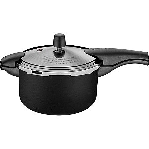 Panela de Pressão Tramontina Vancouver 6 Litros 24cm Preto