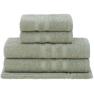 Jogo de Banho Buddemeyer Vanilla Extra Soft 5 Peças Verde