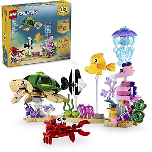 Lego Creator Animais Marinhos 31158 com 421pcs