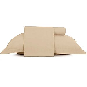 Jogo de Cama Altenburg Basic TA 3 Peças Solteiro Bege