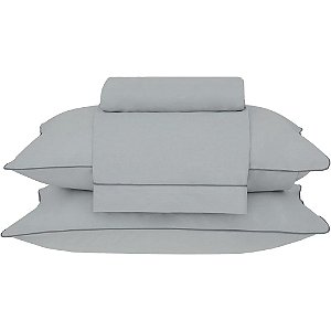 Jogo de Cama Buddemeyer Basic 180 Fios 4 Peças Casal Verde