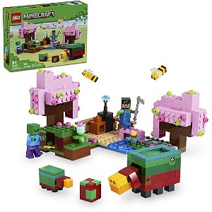 Lego Minecraft O Jardim de Cerejeiras 21260 com 304pcs