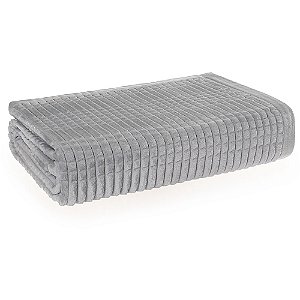 Manta Karsten Lima Fleece King Cinza Metal