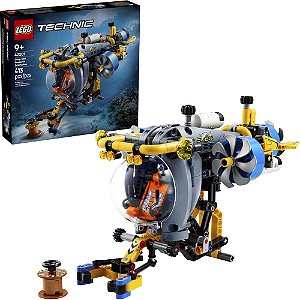 Lego Technic Submarino de Pesquisa 42201 com 413 peças
