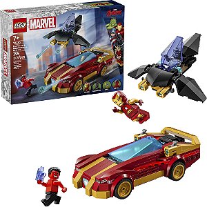 Lego Super Heroes Red Hulk vs Homem de Ferro 76310 com 295pc