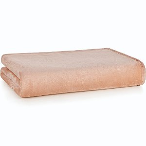 Cobertor Karsten Belmond Peluciado Queen Rosa