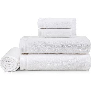 Jogo de Banhão Karsten Imperial Felpudo Unika 5 Peças Branco