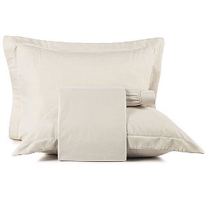 Jogo de Cama Altenburg Areia TA UW 4 Peças Queen Bege