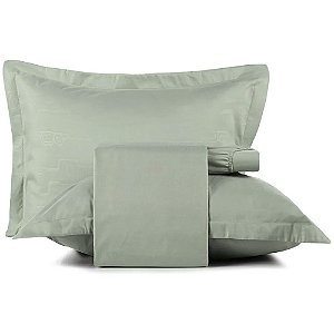 Jogo de Cama Altenburg Ritmo TA UW 4 Peças Queen Verde