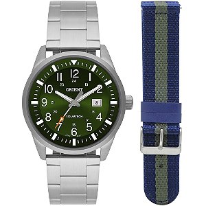 Relógio Orient Solar MBSS1453 E2SX Prata Masculino