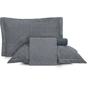 Jogo de Cama Altenburg Slim TA 4 Peças Casal Marinho