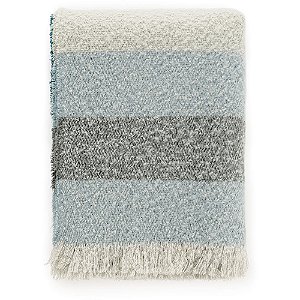 Manta Decorativa Karsten Lira Azul