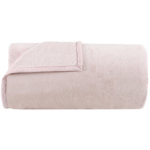 Cobertor Buddemeyer Aspen II Microfibra Solteiro Rosa