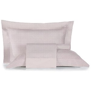 Jogo de Cama Altenburg Inspire 200 Fios 4 Peças Queen Rosa