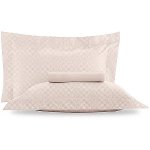 Jogo de Cama Altenburg Inspire 200 Fios 3 Peças Casal Rosa