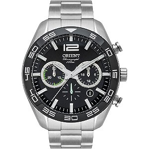 Relógio Orient Cronograph MBSSC241 P2SX Prata Masculino