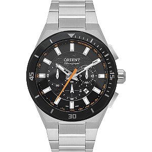 Relógio Orient Cronograph MBSSC253 POSX Prata Masculino