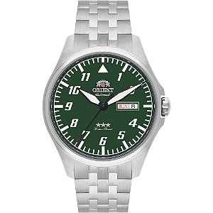 Relógio Orient Automatic YN6SS010 E2SX Prata Masculino