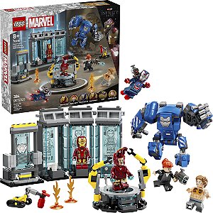 Lego Super Heroes Homem de Ferro Armaduras 76315 com 384pcs