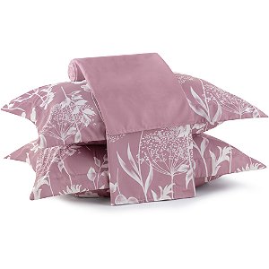 Jogo de Cama Lynel Bliss Sofistic 4 Peças Queen Rosa