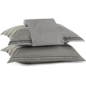 Jogo de Cama Lynel Twill Sofistic 3 Peças Queen Cinza