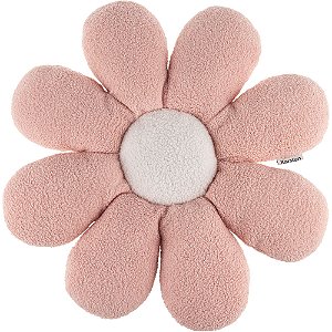 Almofada Karsten Bem me Quer Bouclé Rosa