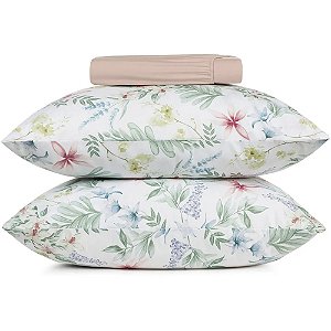Jogo de Cama Altenburg Florado Ta 3 Peças King Rosa
