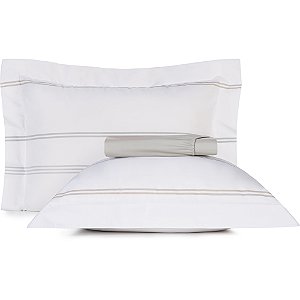 Jogo de Cama Altenburg Riviera 200 Fios 3 Peças Casal Bege