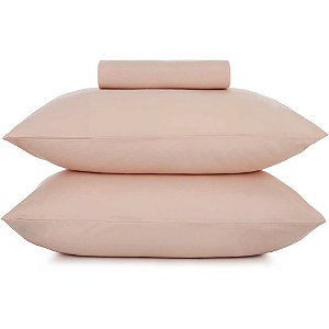 Jogo de Cama Altenburg Lunar Ta 3 Peças Casal Rosa