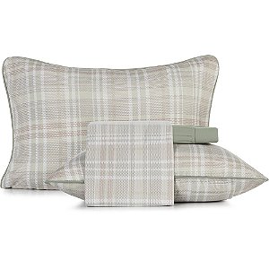 Jogo de Cama Altenburg Marea Malha 4 Peças Queen Verde